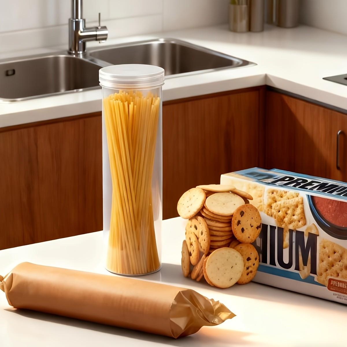 Transparent Rectangular Sealed Food Storage Container with Flip Lid, Reusable Plastic Kitchen Organizer Box, Stackable Design, Hand Wash Only