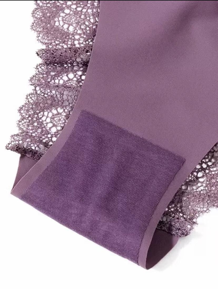 6/12PCS Panty For Women Plain Fashion High Quality New summer products Panties COD SF Basic Comfort Comfortable Cotton Lingerie Womenswear Bikini Frill Innerwear Style Stretch Comfort Basic Panties Plain Cotton Spandex Women's Panty Minimalist Multicolor