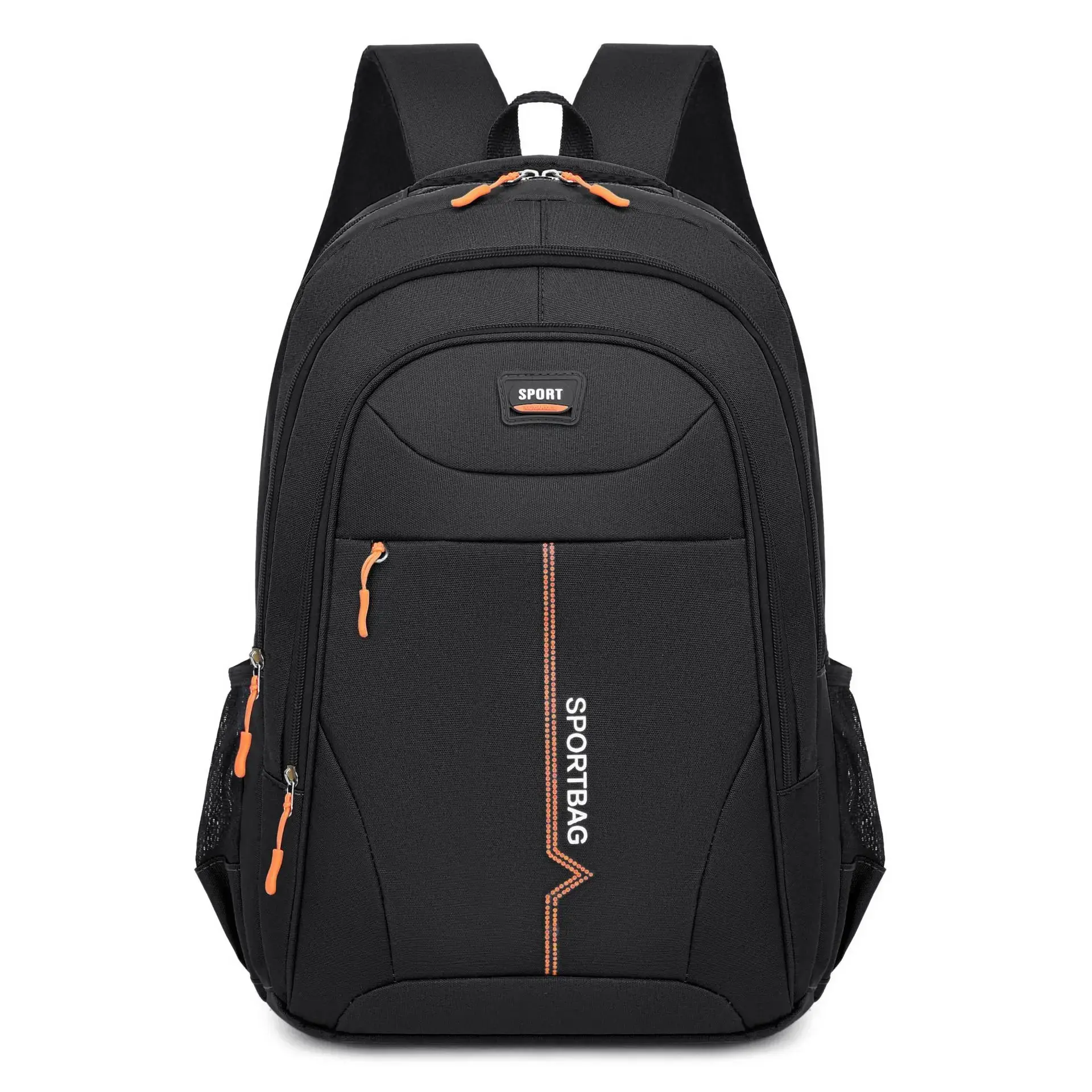 Water-Resistant Backpack for Men, Multi-Functional Business Casual Daypack for Work, Travel, Campus and Daily Use, Durable Fabric with Padded Compartment, Roomy Multi-Pocket Storage, Adjustable Padded Shoulder Straps, Breathable Back Panel