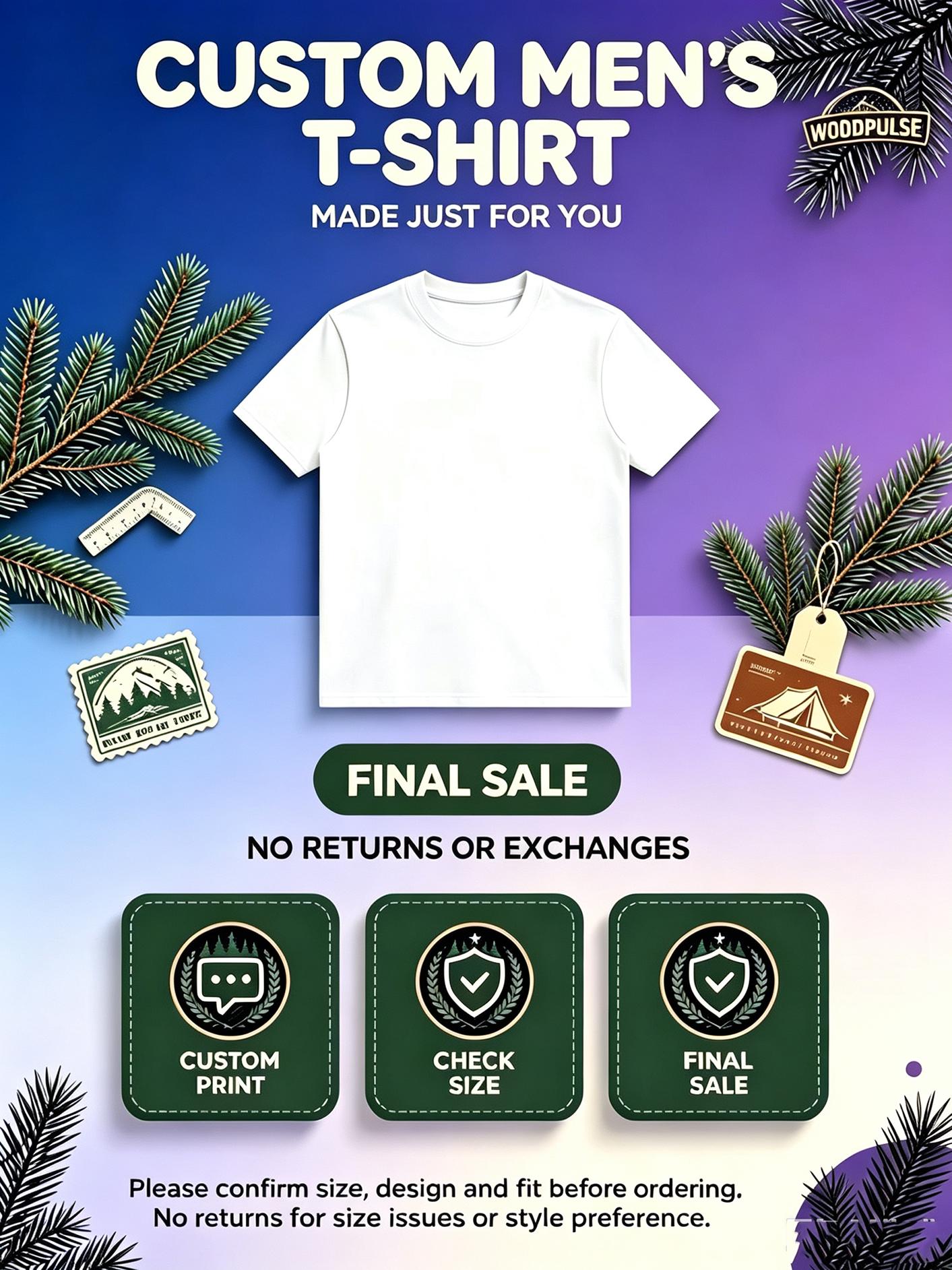 Men's Subway Restaurant Logo Round Neck Sport Shirt, 180g Pure Cotton Casual Wear, Classic Fitted Breathable Soft Short-Sleeve Digital Print Streetwear Top 111111
