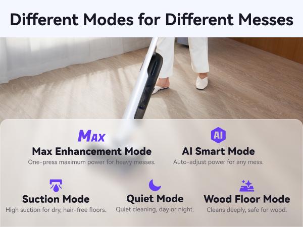 NARWAL S30 Wet Dry Vacuum Cleaner with 20000Pa Suction, 176°F Self-Cleaning, Heated Drying, Disposable Waste Bag, Tangle-Free, Cordless Vacuum Mop for Hard Floors & Edge Cleaning, Easy to Use