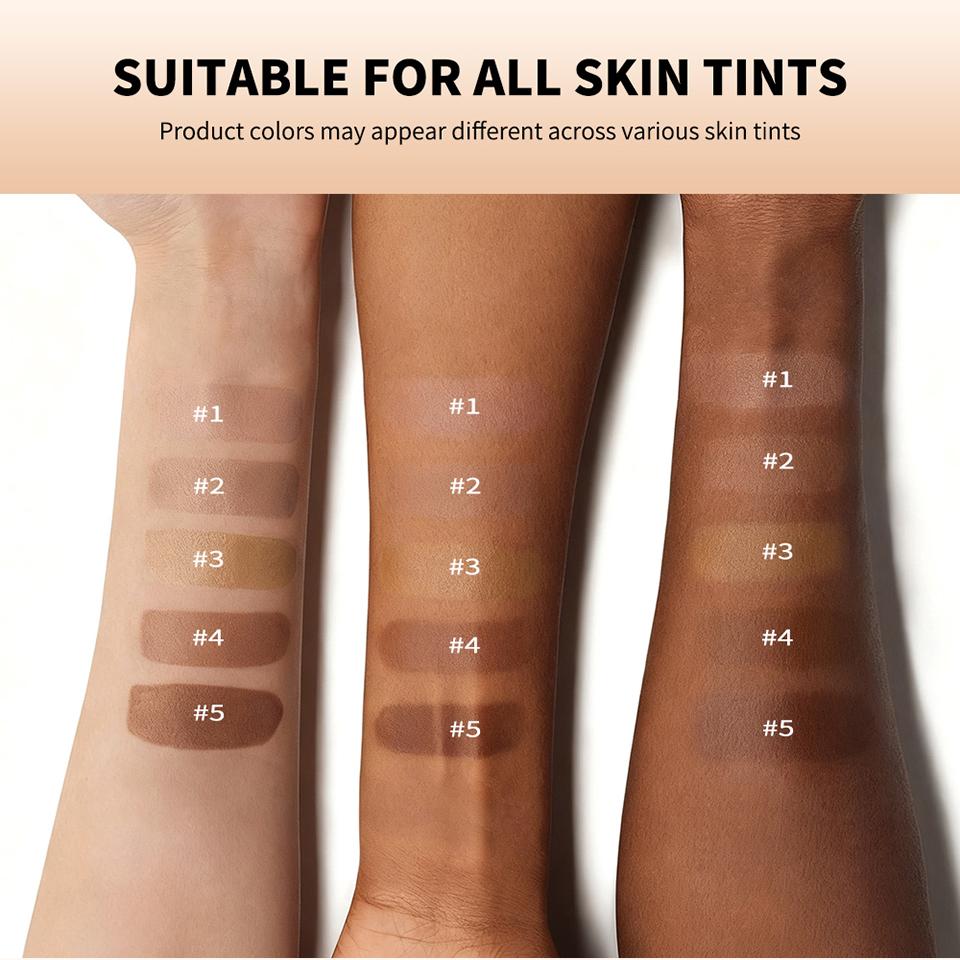 Available in 4 shades, all-in-one contouring and highlighting, liquid contouring, natural contouring, long-lasting contouring, with applicator brush, bronze contouring, dual-ended contouring