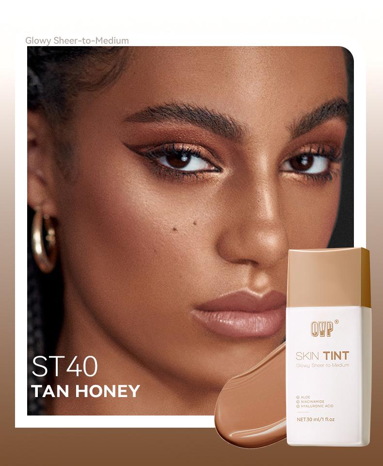 Lightweight Flawless Foundation, Evens Skin Tone, Hydrating Concealing Foundation, Matte Texture, Non-caking, Naturally Brightening, Creates A Natural Base Makeup Effect, Essential Facial Makeup.