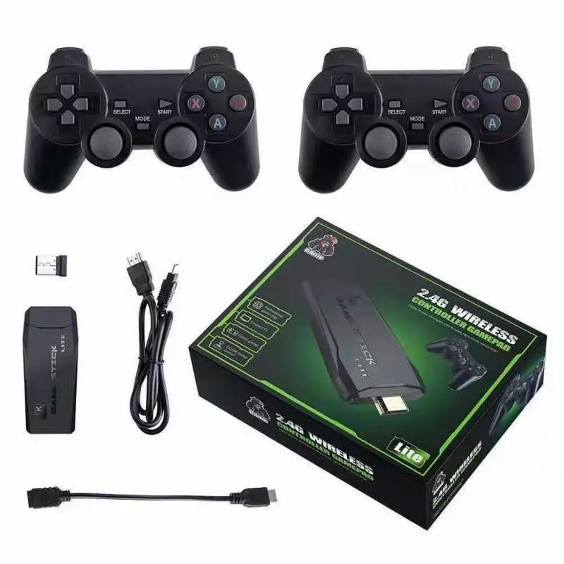 High Definition M8 Game Console, HDMI Home TV Game Console, Cross-Border Wireless Controller, Two-Player Arcade Retro Game Console