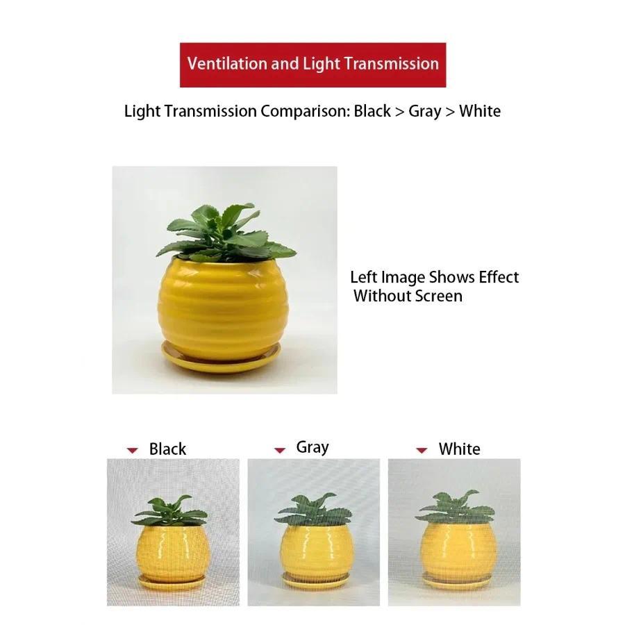 Multi Functional Mosquito Screen Mesh Roll Durable Cuttable Customizable Size Large Coverage Perfect for Home and Outdoor Use Mesh Netting