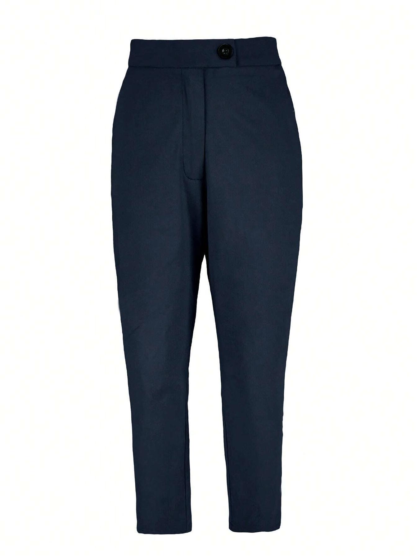 Women's asymmetrical belt solid color casual pants, made of Woven, comfortable and skin-friendly fabric, suitable for office and travel fashion Bottom, Casual Fashion Bottoms Women's asymmetrical belt solid color casual pants, made of Woven, comfortable and skin-friendly fabric, suitable for office and travel fashion Bottom, Casual Fashion Bottoms
