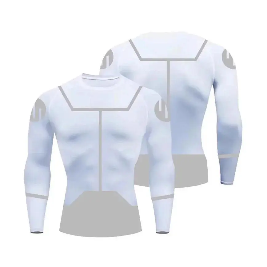Invincible Cosplay Rash Guard Diving T Shirt BJJ RashGuard Long Short Sleeve Clothing Men Women Viltrumite Gym Shirt Costume