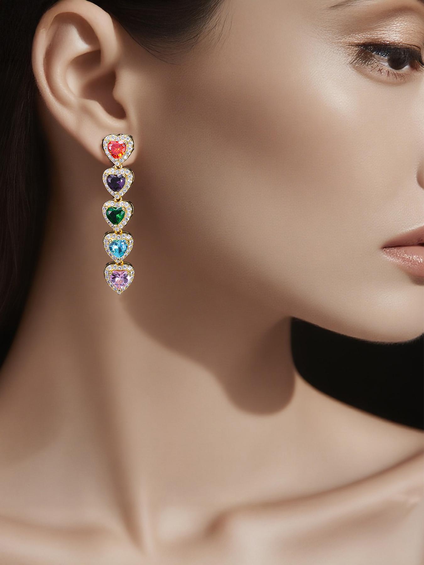 Women's Jewelry Set, Chain Necklace Bracelet Earrings Trio, Fashionable Jewelry Set, Elegant Jewelry Set, Sexy Colorful Accessories for All Seasons, Perfect Gift Idea