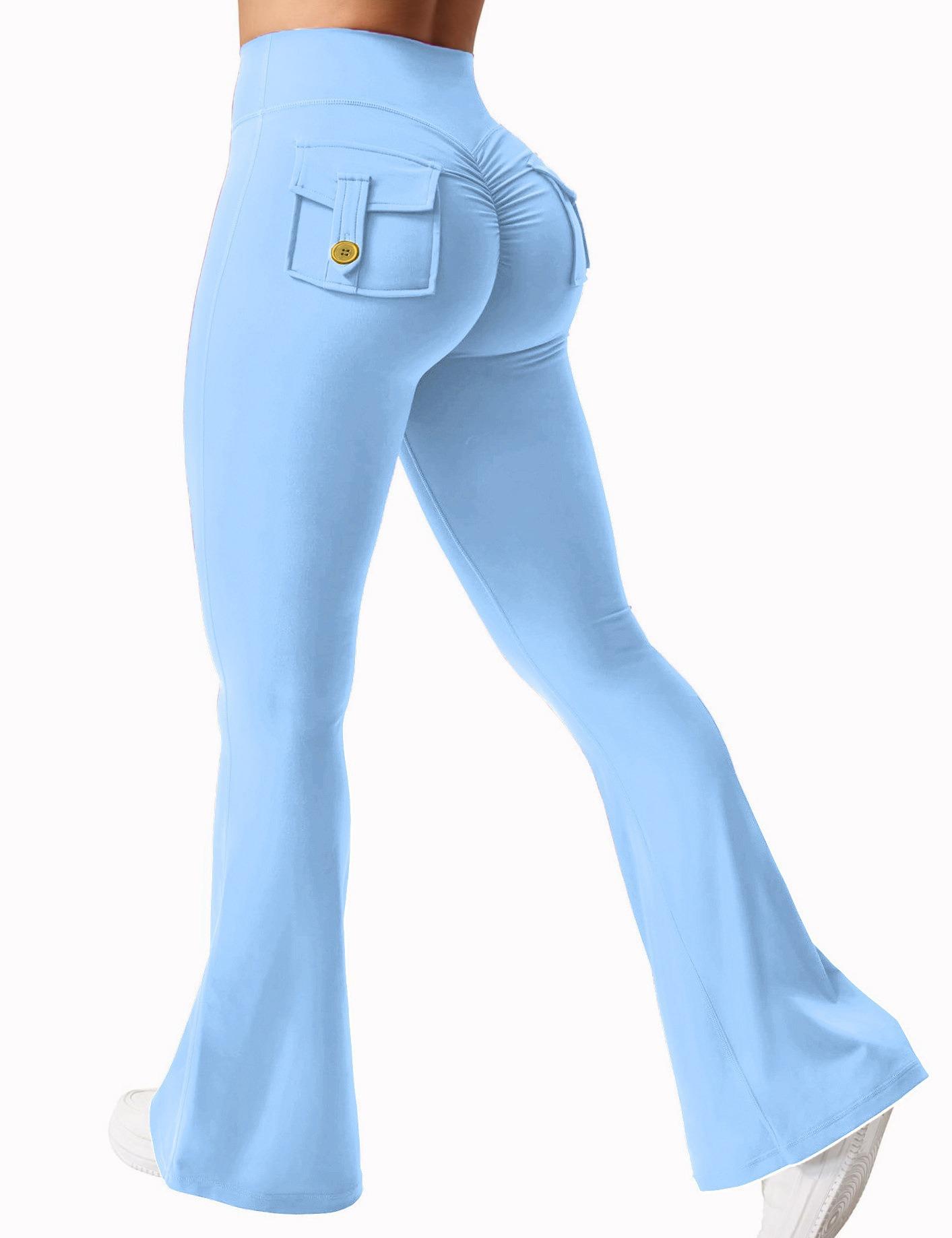 Women's 2026 New Arrival Seamless High Waist Flare Leggings Tummy Control Butt Lifting Bootcut Yoga Pants Stretch Flared Workout Leggings for Fitness Running Athletic