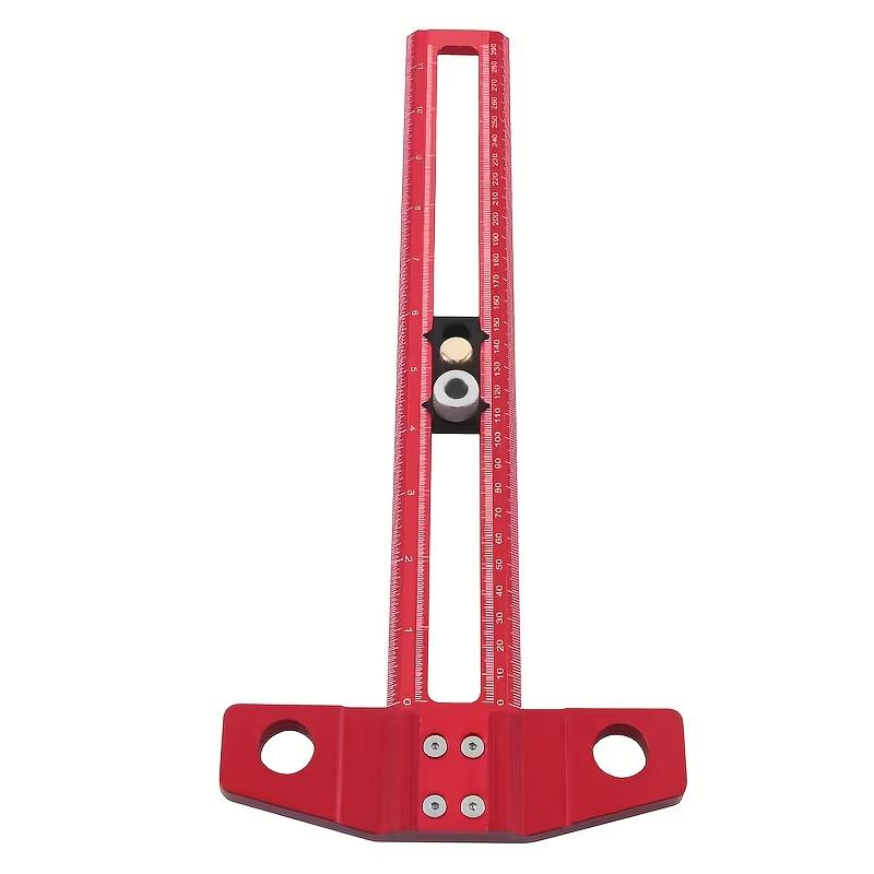 Woodworking Ruler for Architects, Precision Marking Tool for Woodworking, Layout and Measurement, Craftsmanship Tool, Woodworking Drafting Ruler