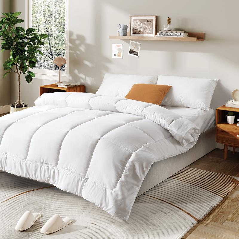 VIZIM All Season Comforter, OEKO-TEX Certified Down Alternative Bedding with 300GSM Soft Filling, Durable Shell, Twin Full Queen King Sizes, Machine Washable & Tumble Dry