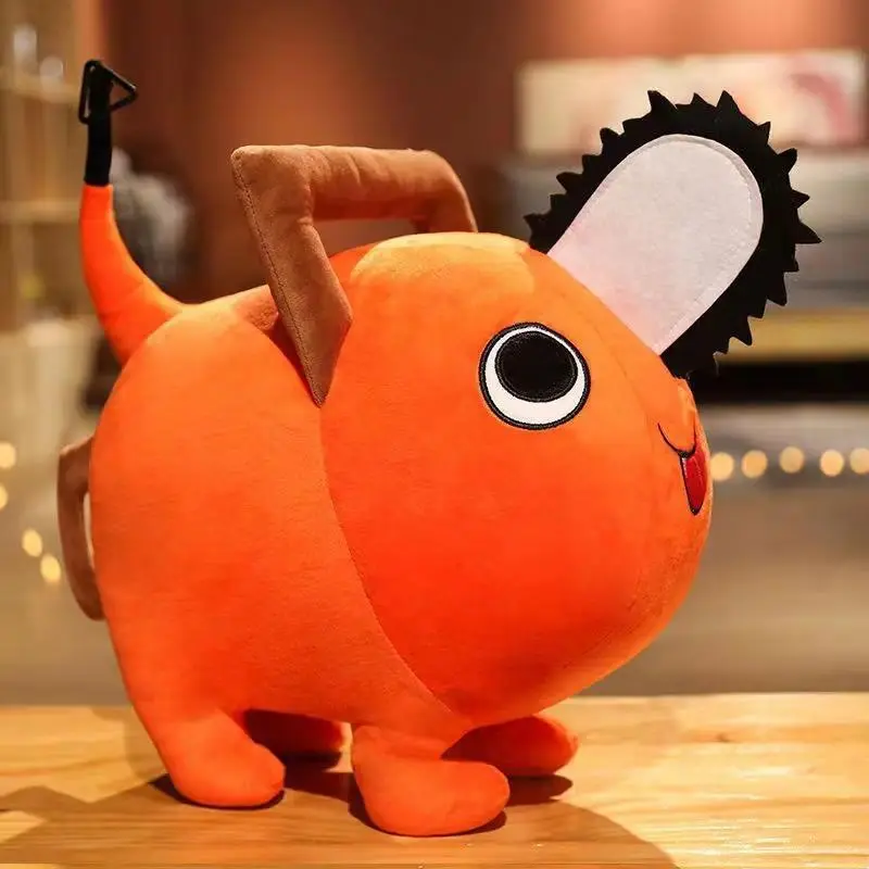 25-40CM Chainsaw Man Pochita Plush Toy Anime Cartoon Stuffed Animal Doll Soft Kawaii Sofa Pillow Room Decoration Birthday Gifts