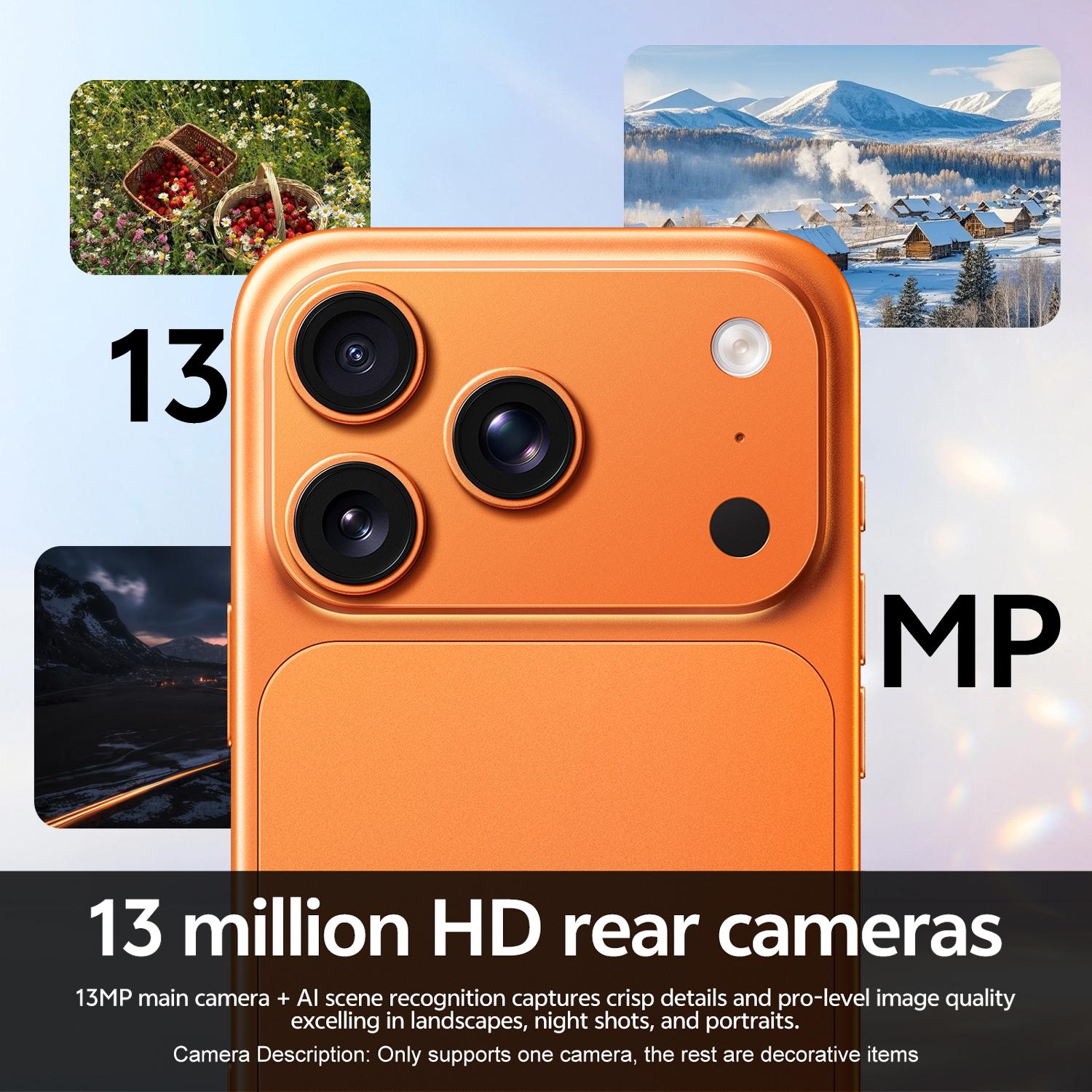 Astarry 17 Pro Max Smartphone, 6.75-Inch Screen, 3gb+32GB, Android 12, 4100mah Battery, Dual Sim, WiFi, Bluetooth-compatible, Android Mobile Smartphone, Ideal Gift