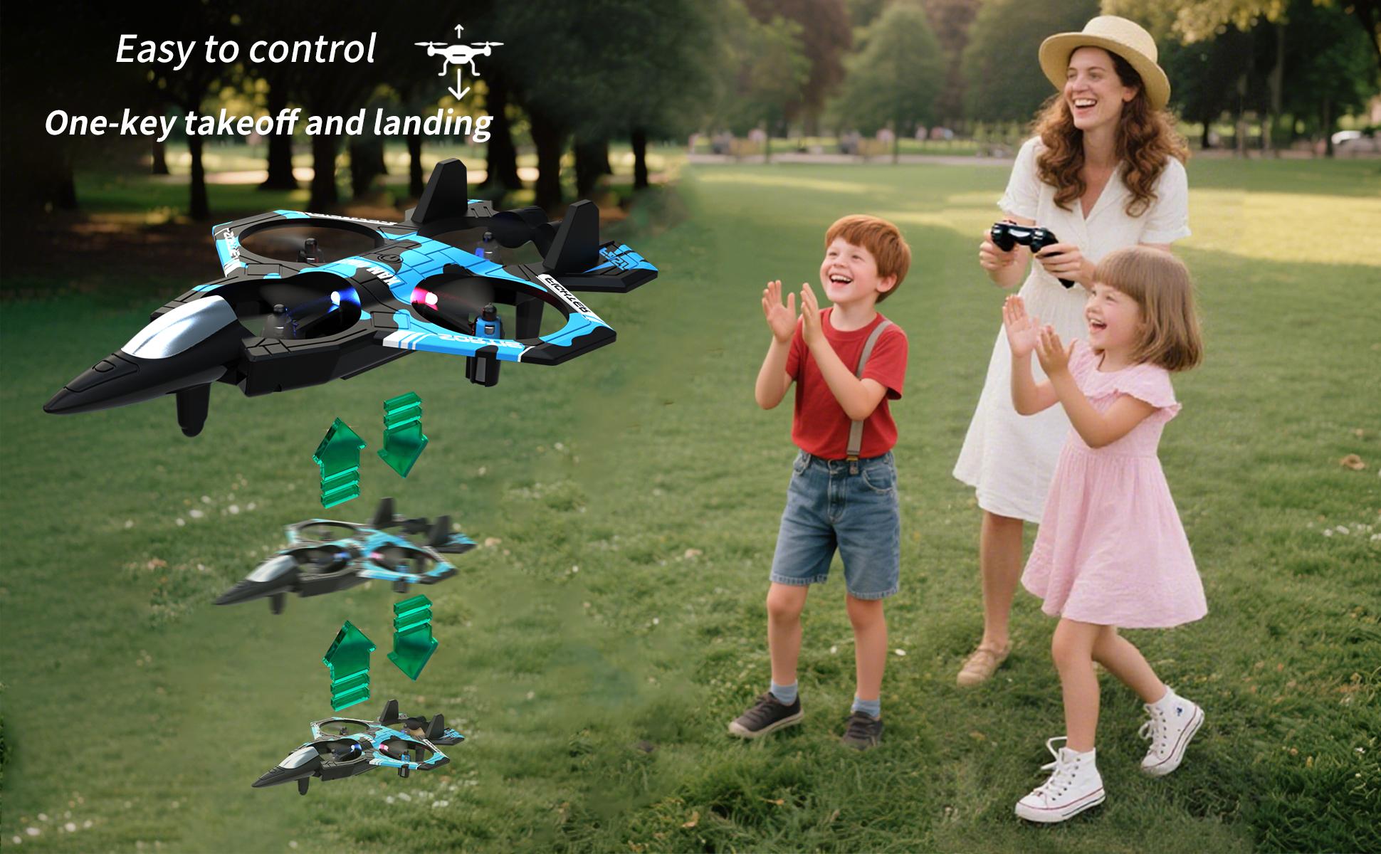 Drone Fighter jet style drone, altitude maintenance, gyroscope ...