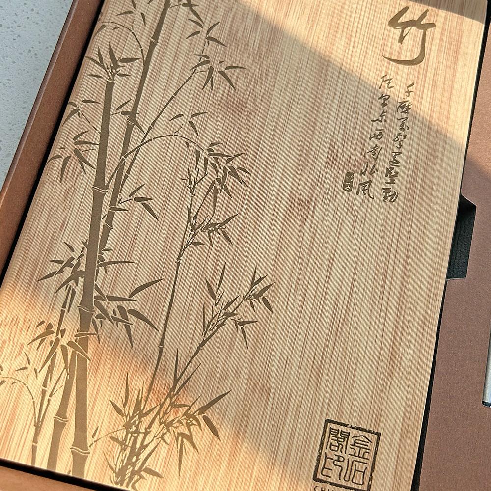 CHINSIKOL Chinese Style Soft Leather Notebook Set, Vertical Striped Cover with Traditional Embossed Design, Thick Comfortable Pages Perfect for Personal Use or Gifting, Vintage Leather Journal, Diaries