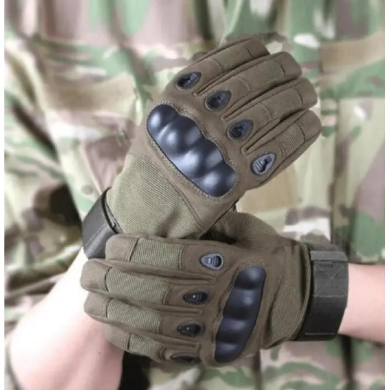 Practical Full-Finger Gloves with Mitten Hand Design, Heavy-Duty Impact Protection, Breathable & Durable for Multiple Sports