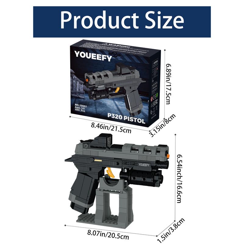 432PCS P320 Building Block Sets, Model Building Bricks Kit, Unique Collection Building Toys Gifts for Teens and Adults, Stress Relief Toy, Fathersdaygift 432PCS P320 Building Block Sets, Model Building Bricks Kit, Unique Collection Building Toys Gifts for Teens and Adults, Stress Relief Toy, Fathersdaygift