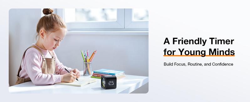 TK3 Pomodoro Timer Cube, Desk Productivity Timer with 5/10/30/60 Min Presets, Custom Countdown, Stopwatch, Clock, 3 Alarm, Silent, Vibrate & Sound Alert, for Task, ADHD, Study, Kitchen, Black TK3 Pomodoro Timer Cube, Desk Productivity Timer with 5/10/30/60 Min Presets, Custom Countdown, Stopwatch, Clock, 3 Alarm, Silent, Vibrate & Sound Alert, for Task, ADHD, Study, Kitchen, Black