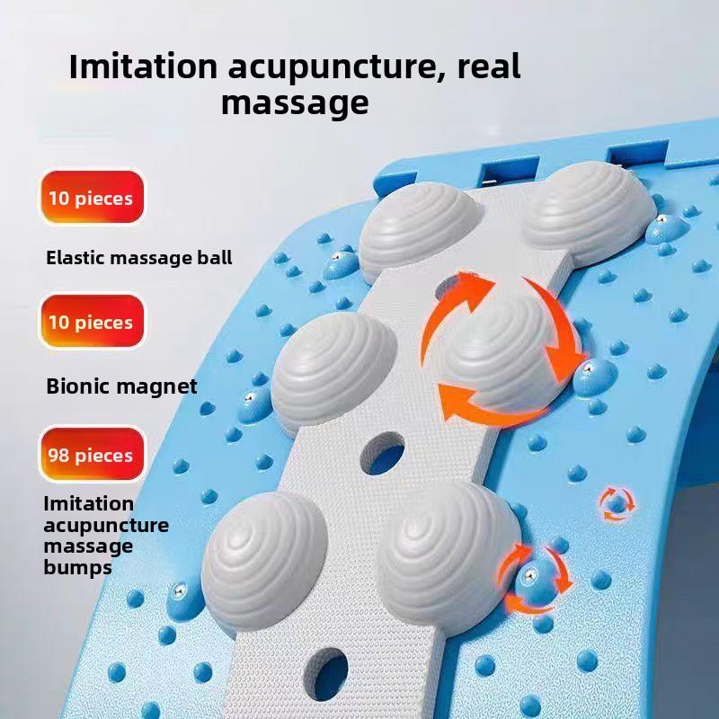 Ergonomic 3D Lumbar Support Pad for Adults - Adjustable Decompression Device for Lower Back Pain, Stress Relief, and Muscle Relaxation, Body Care Tool, Pain Relief, Relaxing, 3D Shape, 3D Adjustable