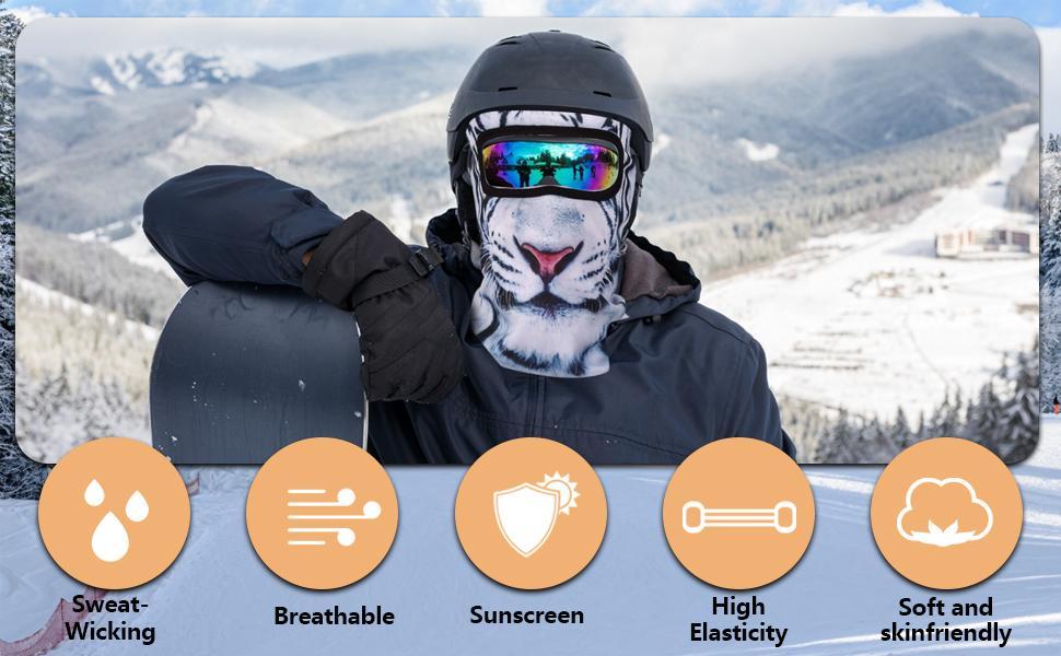 3Pcs 3D Cat Balaclava Ski Mask, Funny Shiesty Face Cover with Ears, Windproof Breathable Winter Mask for Skiing Snowboard, Music Festival Rave, Halloween Costume (Yellow) 3Pcs 3D Cat Balaclava Ski Mask, Funny Shiesty Face Cover with Ears, Windproof Breathable Winter Mask for Skiing Snowboard, Music Festival Rave, Halloween Costume (Yellow)