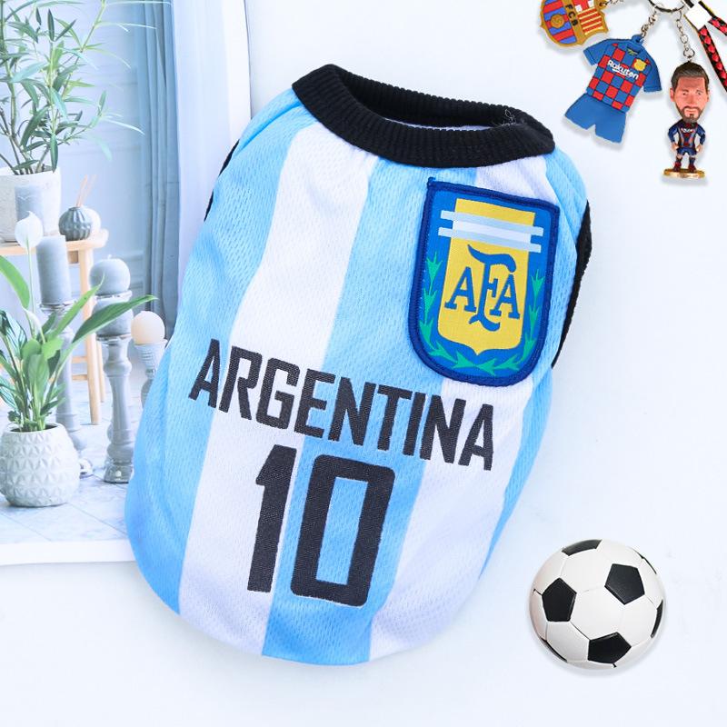 Pet Vest for Large Medium Small Dogs Cats, World Cup Soccer Jersey, Basketball Dog Clothes, Cat Accessories, Pet Apparel