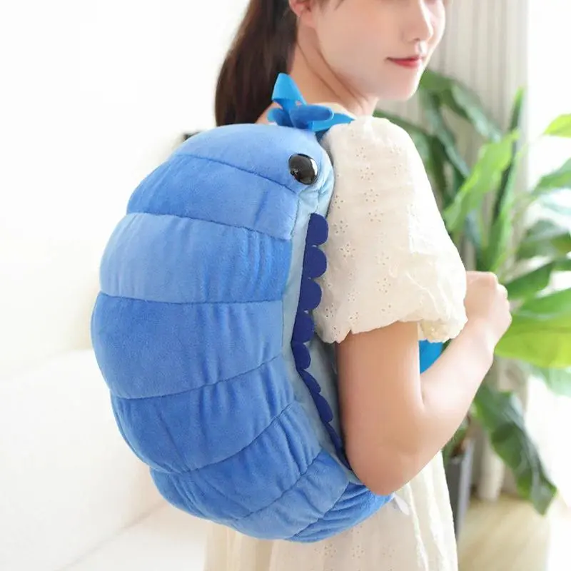 Simulation Insect Plush Toy Watermelon Bugs Plush Backpacks Stuffed PlushieToy Isopod Nap Pillow Room Decor Birthday Gift