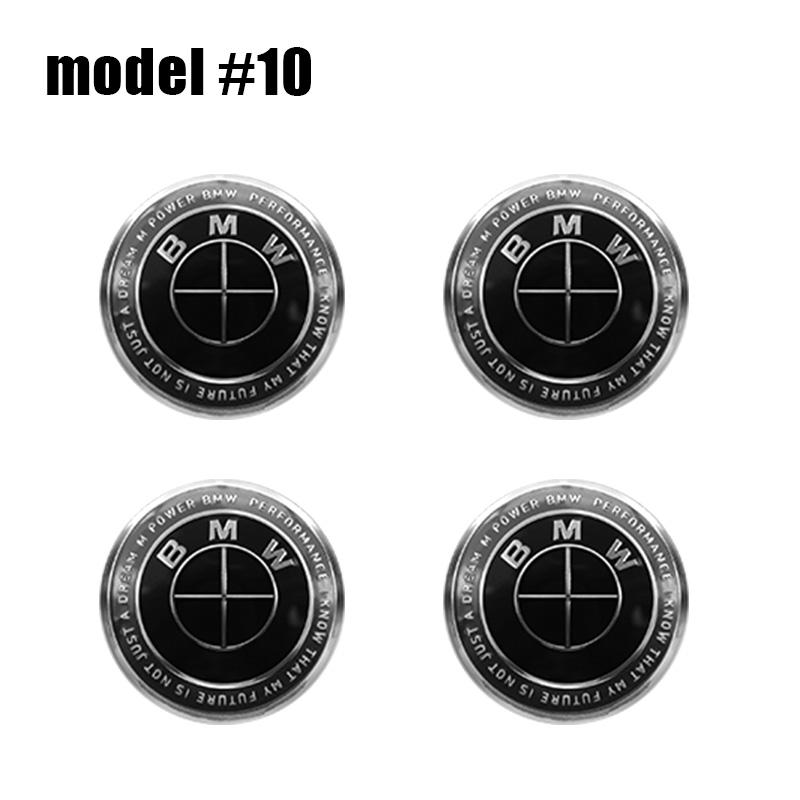 4Pcs 56mm 60mm 65mm Car Styling Wheel Center Hub Caps Stickers Car Decorative Sticker Emblem Badge For BMW M E36 E39 E46 E30 E34 E53 E90 E60 E70 E87 E92 F10 F20 F30 X1 X3 X5 X6 Accessories Car Decals