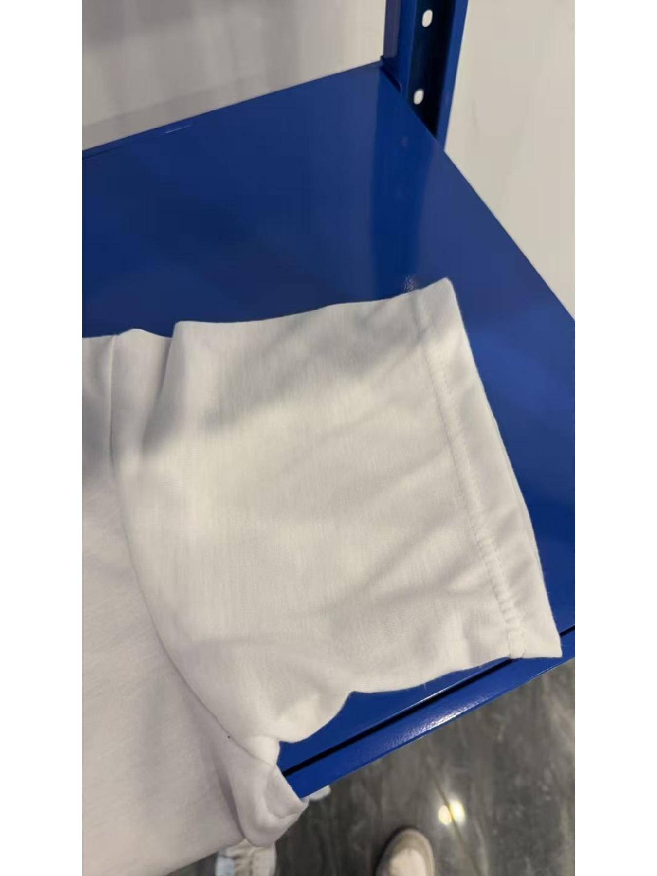 Jisoo Jinzhi Show Stage Printed T-shirt Summer New Men's and Women's Top T-shirt Fashion Hip Hop Y2K Street Harajuku Style Soft Skin friendly Suitable for Both Men and Women Four Seasons Universal Fan Gift