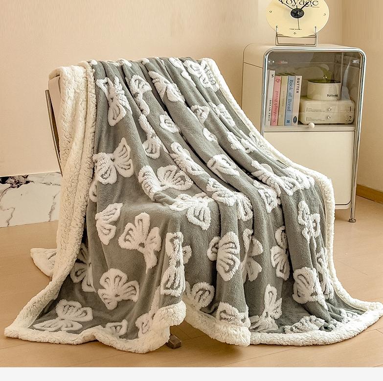 2026 New Cationic Dyed Throw Blanket