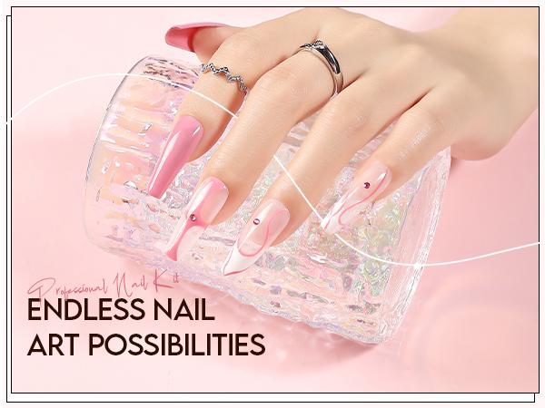 Morovan Blossom Acrylic Nail Kit with U V Lamp Blossom Series Acrylic Nail Set with Everything Professional Gel Polish Kit with Glitter Acrylic Powder Complete Starter Kit Acrylic Nail Supplies Morovan Blossom Acrylic Nail Kit with U V Lamp Blossom Series Acrylic Nail Set with Everything Professional Gel Polish Kit with Glitter Acrylic Powder Complete Starter Kit Acrylic Nail Supplies