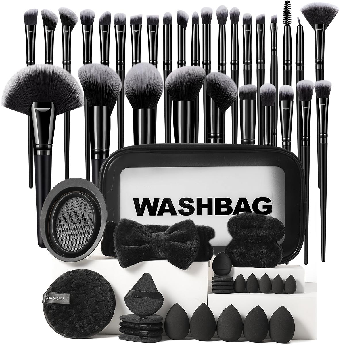 Best-Selling 56-Piece Women's Makeup Set Includes Makeup Brushes, Beauty Sponges, Wash Bag, Perfect Makeup Look, Makeup Brush Kit