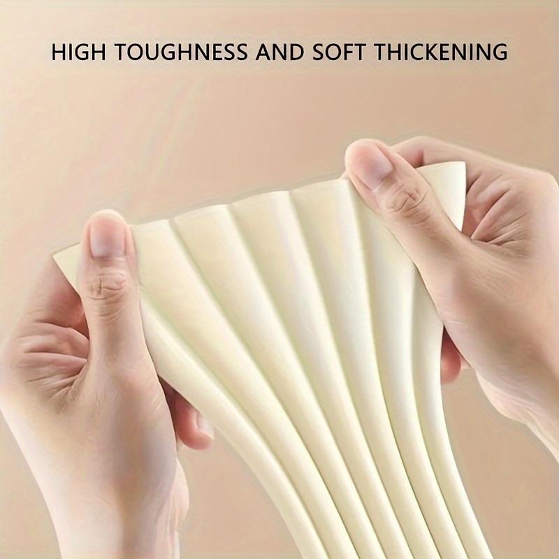 Yitape Universal Furniture Corner Protector Stickers, Soft Self-Adhesive Strip, Easy Install for Table/dresser, Invisible Protection