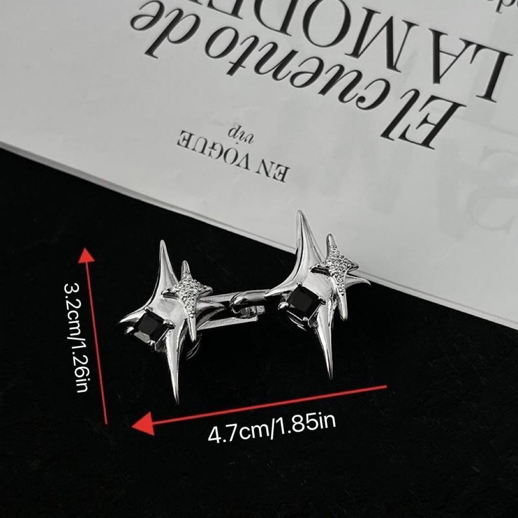 Star Design Waist Buckle, 1 Pair Detachable Waist Jeans Buckle, Fashionable Waist Buckle, Household Sewing Accessories for Women