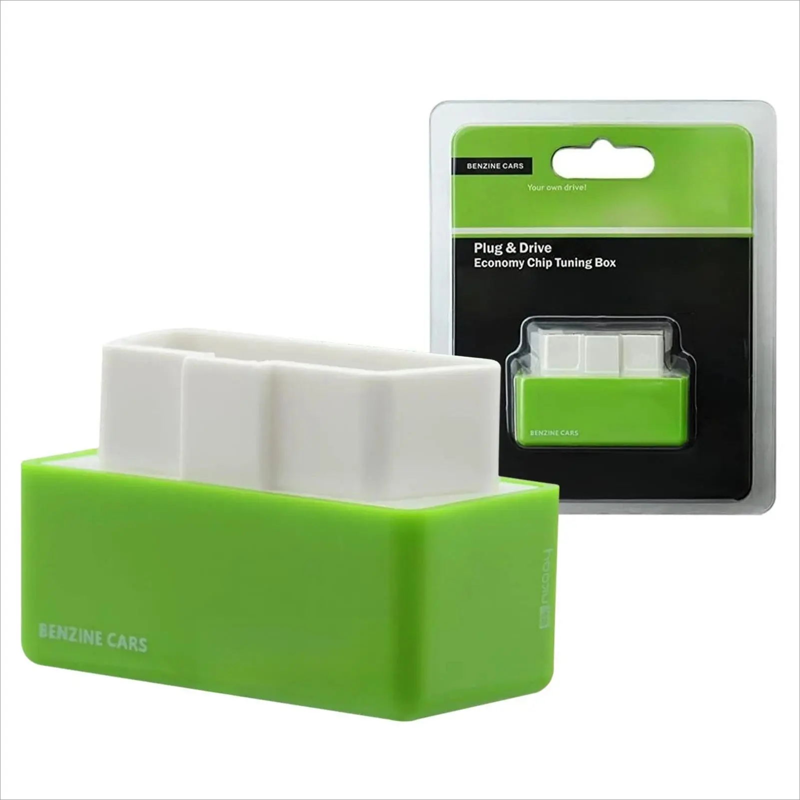 Car Fuels Saver Dual-Plate Fuels Saver With Chip Nitro OBD2 Economy Fuels Saver Tuning Box Chip Car Fuels Saving