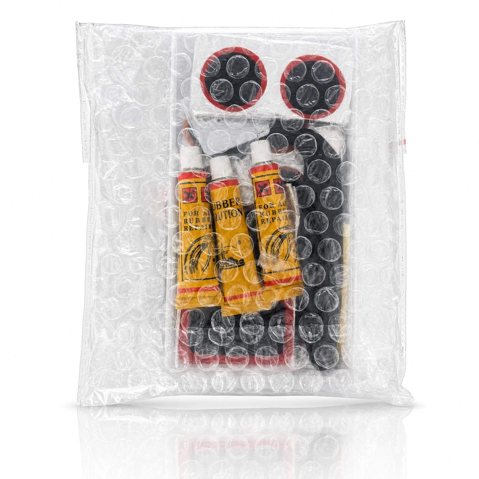 55-Piece Bike Tube Patch Repair Kit with Levers and Glue, Essential Tire Repair Set for Mountain and Road Bikes, Bicycle Maintenance Accessories, Bicycle Parts, Cycling Gear