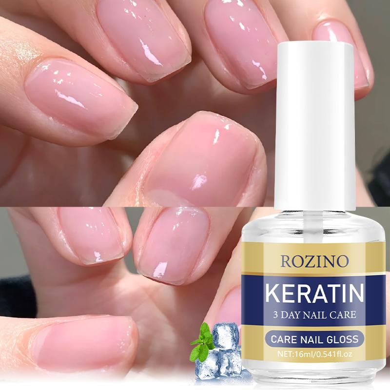 ROZINO 3 Days Nail Care Keratin Amino Acid Formula for Superior Nail Nourishment Lightweight Moisture Boosting Daily Manicure 16ml ROZINO 3 Days Nail Care Keratin Amino Acid Formula for Superior Nail Nourishment Lightweight Moisture Boosting Daily Manicure 16ml