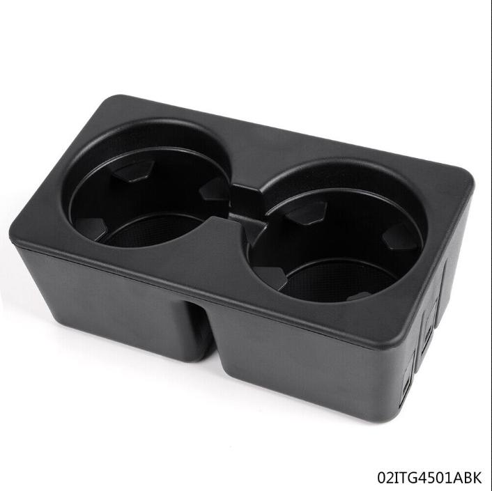 G-PLUS- Dual Cup Holder Insert Fit For 07-14 GMC Cadillac Chevy Rear Seat Center Console coinholder G-PLUS- Dual Cup Holder Insert Fit For 07-14 GMC Cadillac Chevy Rear Seat Center Console coinholder