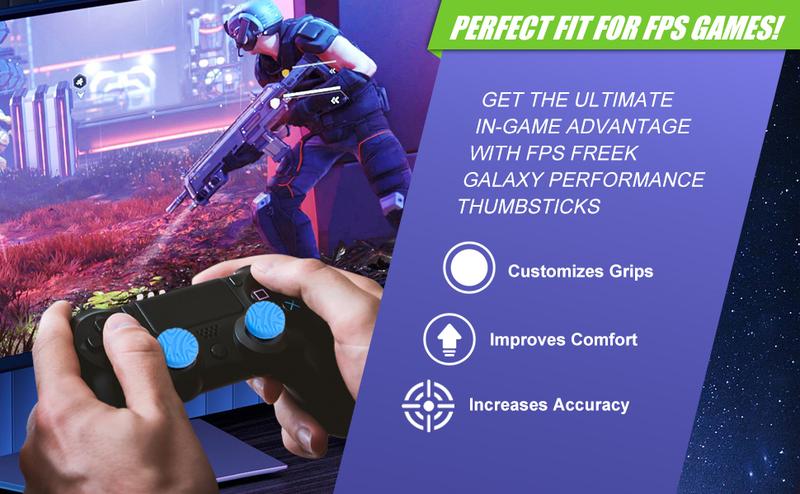 FOXVOX Professional Thumbsticks & Precision Rings Set, Compatible for Xbox X/Xbox S/PS4/PS5, 12-in-1 Set for Gaming Controllers, Increases KD 26% on Average