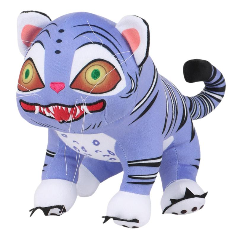 Kpop Demon Hunters Tiger Plush Toy, Cuddly Stuffed Animal, 5 Styles Available, Perfect for Christmas & Daily Gifts, Fun Decoration for Fans & Collectors