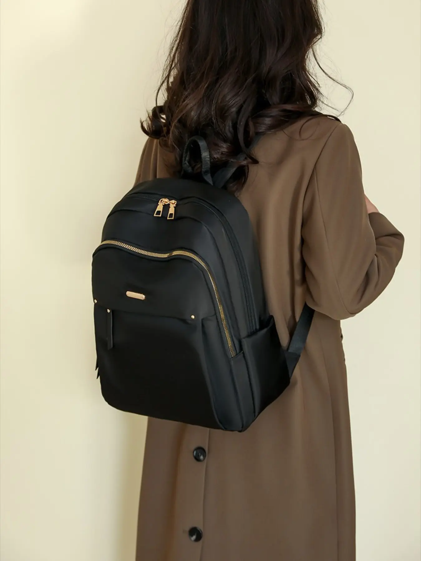 Fashion Backpack Purse for Women Waterproof Nylon Convertible Shoulder Bag Large Capacity Travel Backpack with Adjustable Straps and Secure Zipper Design, Perfect Birthday Gift for Women, Christmas Gift, Halloween Gift for Wife Mom Girlfriend