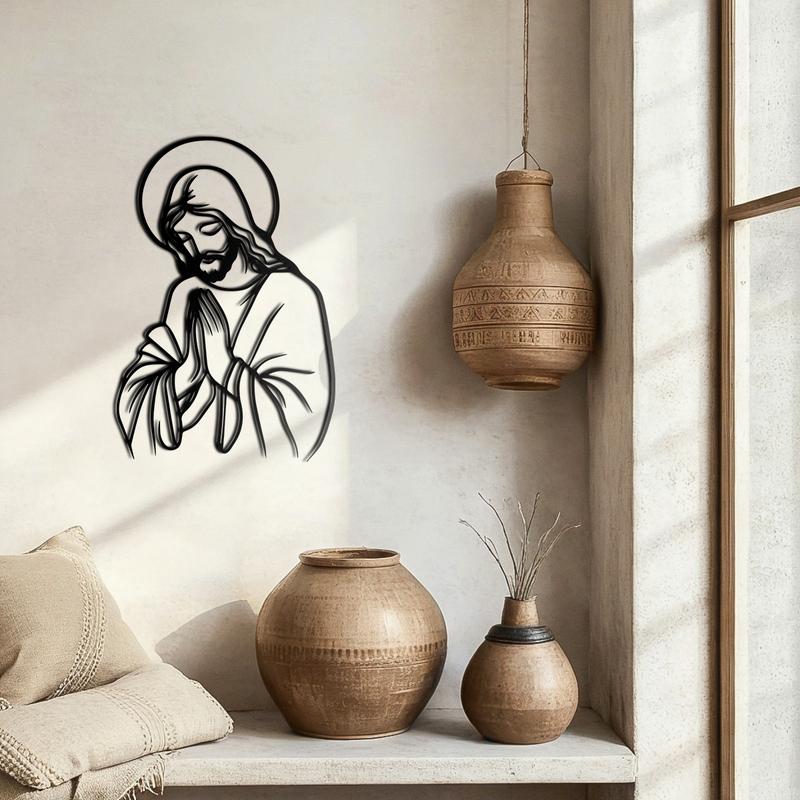 Jesus Cross Metal Wall Art 28.58x40cm | Christian Religious Wall Decor Easter Gift!Laser Cut & Hand Engraved Christian Artwork | Durable Metal Decor for Home, Office, Church, Restaurant | Religious Symbolism Wall Hanging Perfect Easter Gift Jesus Cross Metal Wall Art 28.58x40cm | Christian Religious Wall Decor Easter Gift!Laser Cut & Hand Engraved Christian Artwork | Durable Metal Decor for Home, Office, Church, Restaurant | Religious Symbolism Wall Hanging Perfect Easter Gift