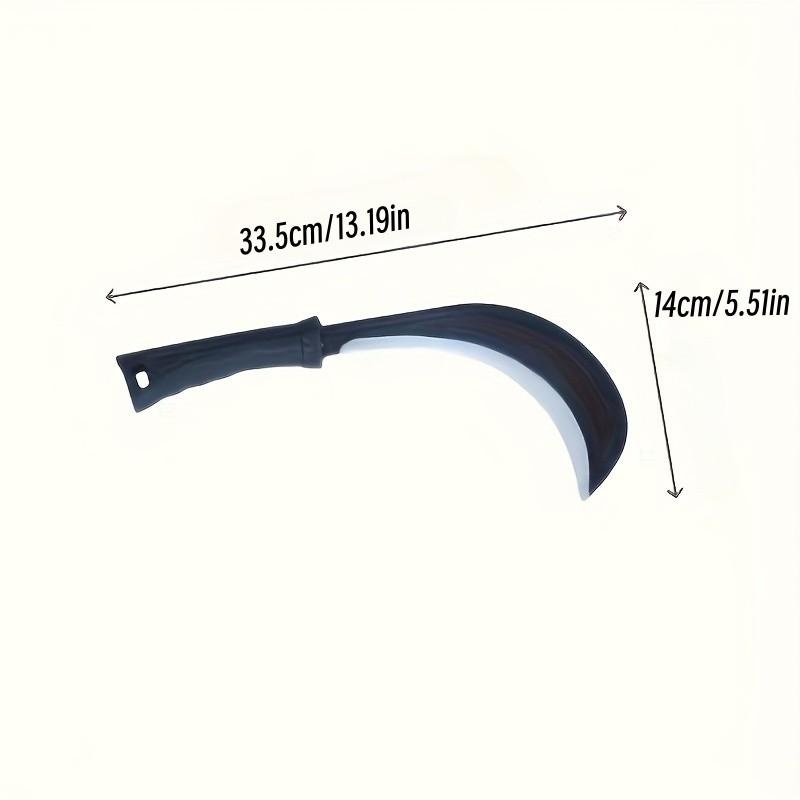 Curved Scythe for Grass Cutting, Vegetable Harvesting, Pruning Branches, Garden Tool, Durable and Efficient, Ideal for Farming and Gardening