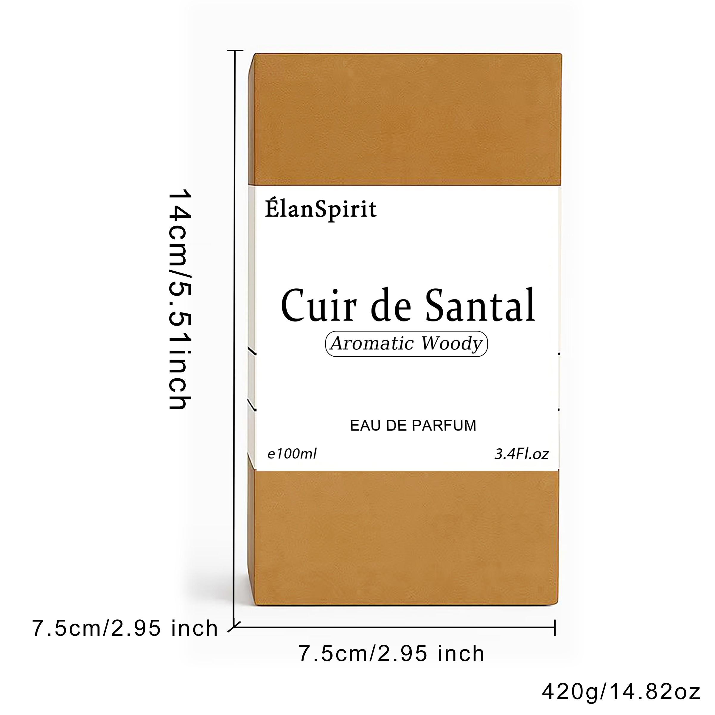 Spray Perfume for Men and Women: Aromatic Woody Fragrance with Sandalwood, Leather and Amber Notes. Perfect Daily Scent and Gift for the Christmas Day, Valentine's Day, Mother's Day, Father's Day, Birthday.