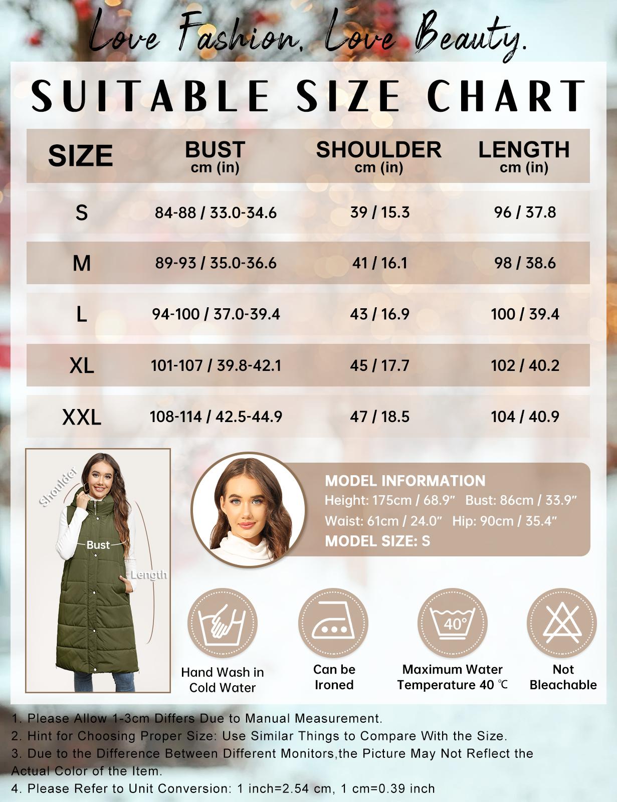 HEEKPEK Womens Puffer Vest Winter Hooded Sleeveless Zip Up Long Puffy Jacket Warm Thick Quilted Coats with Pockets Casual Basic #outdoorfun