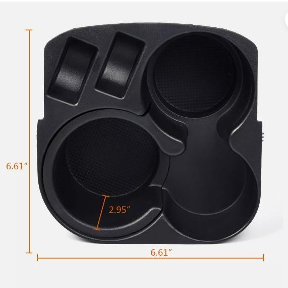 G-PLUS Fit For 2007-2012 Nissan Altima Black Center Console Cup Holder & Liner New