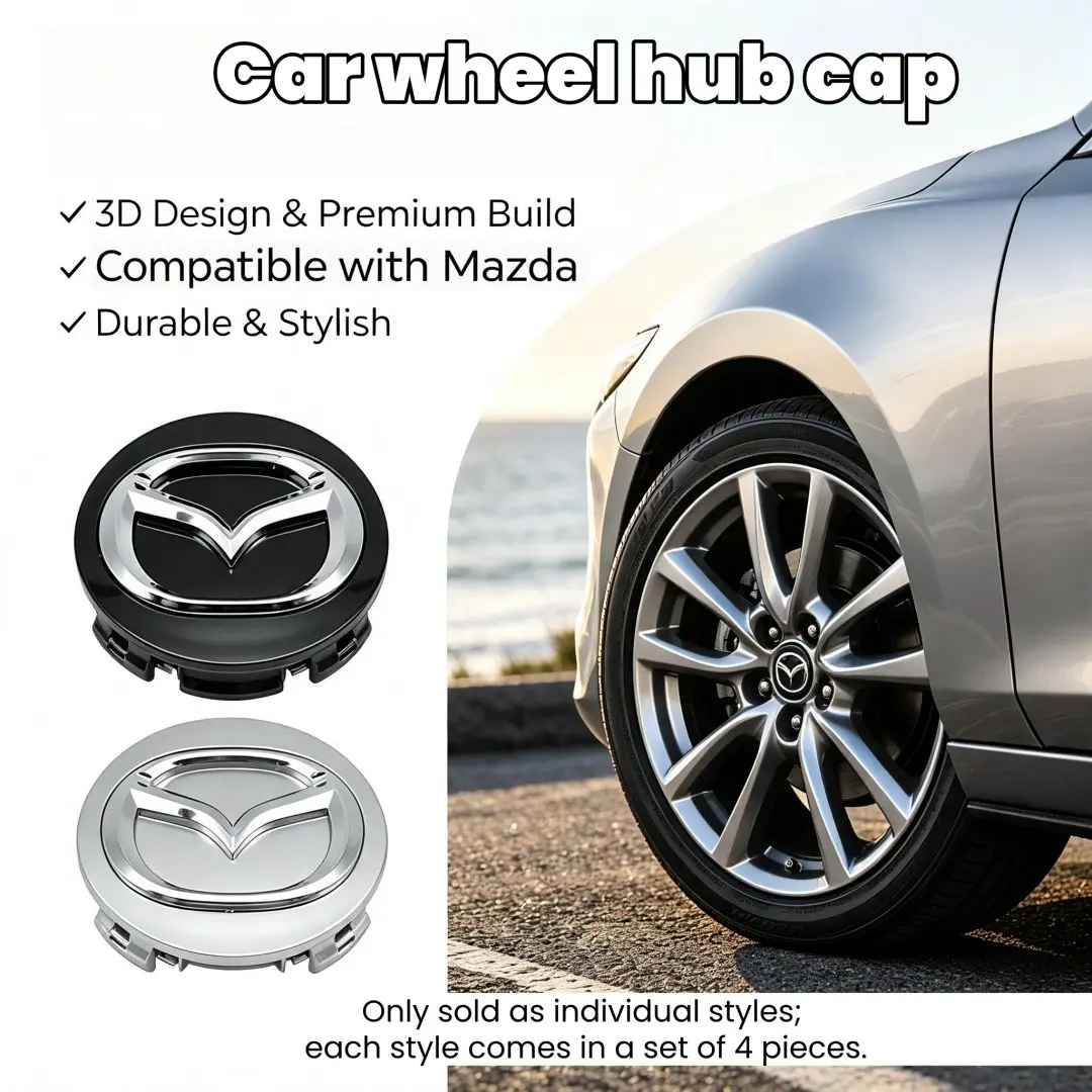 4 Pack Split Wheel Rim Skins, Snap-On Mount Full Rim Protective Casings, Defend Wheels Against Curb Scuffs and Road Debris, Compatible with Outback, Forester, Crosstrek, WRX, BRZ, Model 3, Model Y, ID.4, Automotive Exterior Wheel Mod Accessories