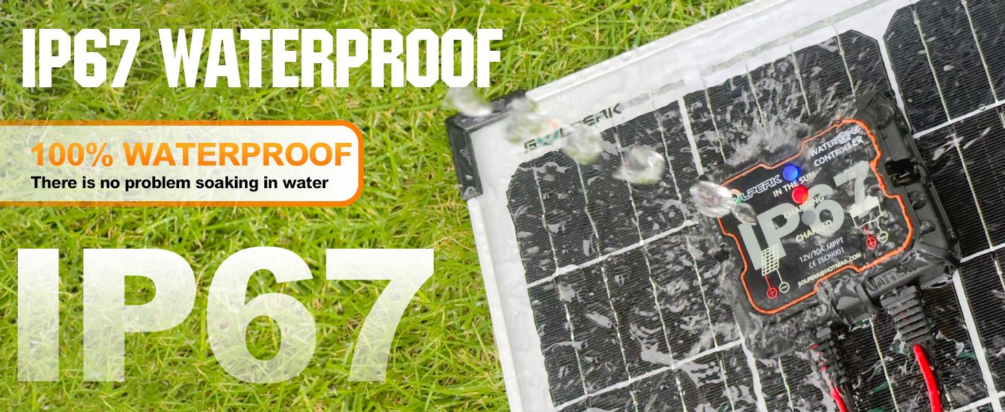 SOLPERK Solar Panel Kit 30W 12V, Solar Battery Trickle Charger Maintainer + Upgrade New Waterproof Controller + Adjustable Mount Bracket for Boat Car RV Motorcycle Marine Automotive Outdoorfun dealsforyou SOLPERK Solar Panel Kit 30W 12V, Solar Battery Trickle Charger Maintainer + Upgrade New Waterproof Controller + Adjustable Mount Bracket for Boat Car RV Motorcycle Marine Automotive Outdoorfun dealsforyou