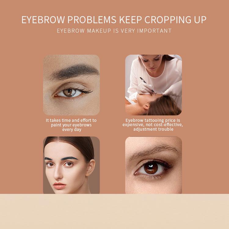 Humidity Proof Hydrating Peel Off Eyebrow Gel Waterproof Sweatproof Long Lasting