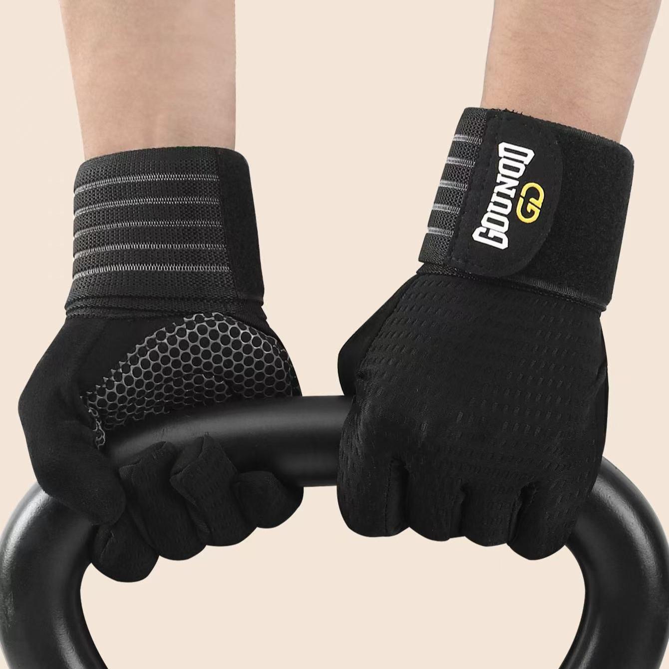 Unisex Fitness Gloves, Weightlifting Gloves, Full/fingerless Sports Gloves, Breathable, Durable, Ideal for Gym, Cycling, Climbing