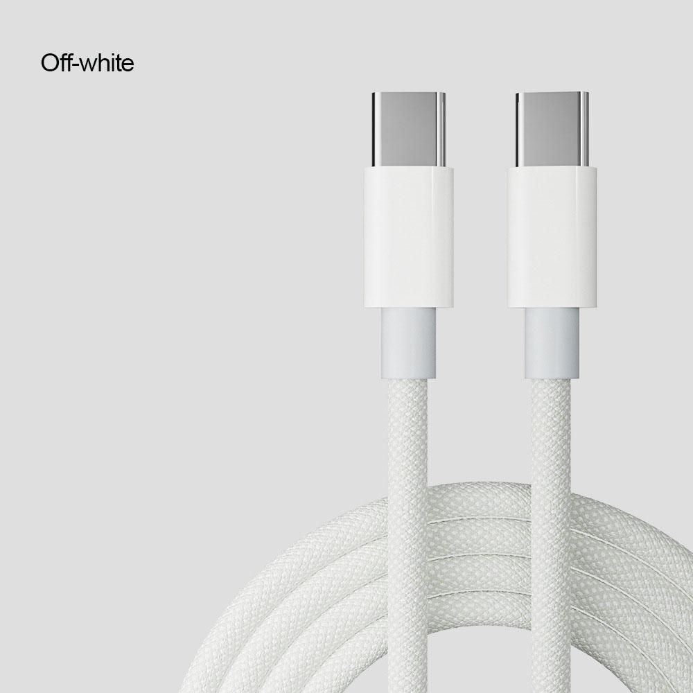 New Type-C Fast Charging Data Sync Cable, 60w Quick Charger, Compatible with iPhone 16 Pro Max/15, Samsung S24, iPad, Macbook, Durable High-Efficiency Data Transfer